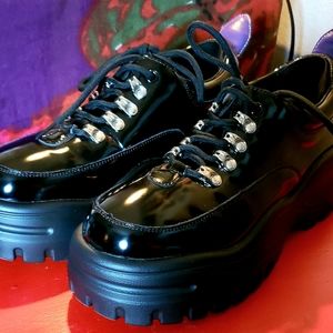 Gothic platform sneakers